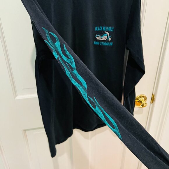 Vintage 1999 Bike Week Sturgis SD The last Great Ride Of The Century Long Sleeve - Picture 12 of 16